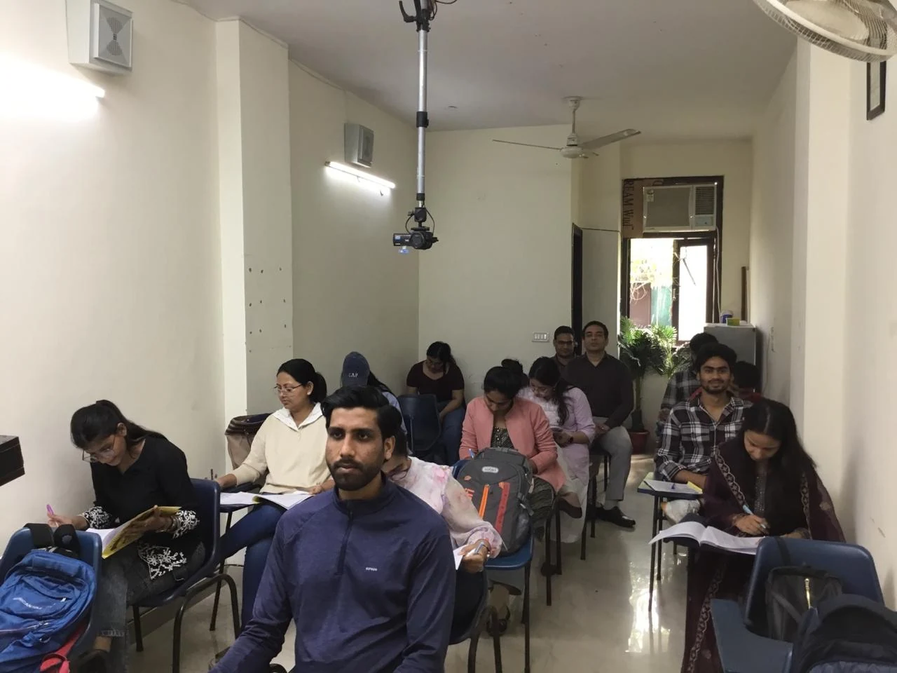 Sanchetna IAS students attending a classroom session
